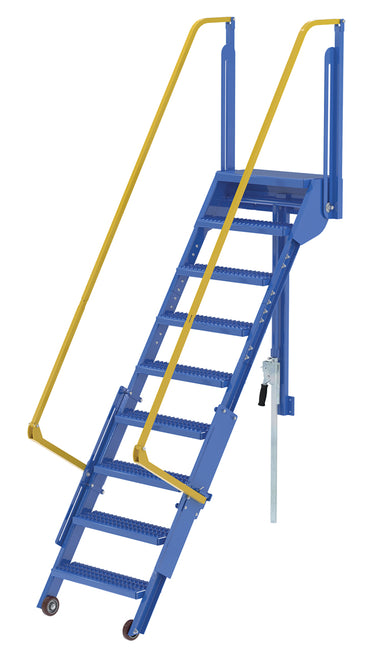 FOLDING MEZZANINE LADDER 84 IN